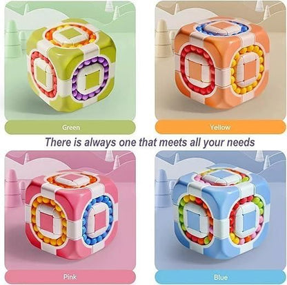 Finger Rotate Rubik Cube Puzzel